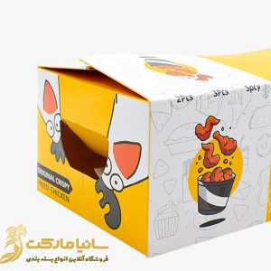 جعبه مرغ سوخاری | جعبه سوخاری فست فود | جعبه سوخاری بیرون بر | جعبه سوخاری اماده | انواع جعبه سوخاری | طراحی جعبه سوخاری | چاپ جعبه سوخاری | جعبه سوخاری سه تکه | قیمت جعبه فست فود | تولید جعبه مرغ سوخاری | قیمت جعبه مرغ سوخاری , فروش جعبه مرغ سوخاری