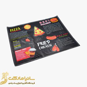 تولید کاغذ کف سینی فست فود | کاغذ کف پیتزا | کاغذ داخل سینی | کاغذ کف سینی فست فود | کاغذ کف سینی کرافت | کاغذ کف سینی رستوران | کاغذ کرافت طرح دار |تولید کاغذ کرافت طرحدار | خرید کاغذ کرافت طرح دار | قیمت کاغذ کرافت