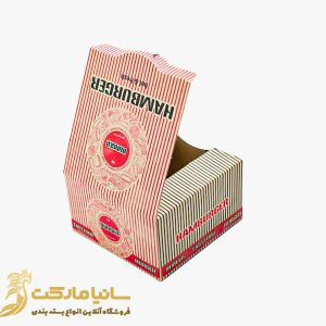 تولید جعبه همبرگر | خرید جعبه همبرگر | فروش جعبه همبرگر | بسته بندی همبرگر | جعبه همبرگر آماده | قیمت جعبه برگر | قیمت جعبه برگر | ظرف بسته بندی همبرگر | ساخت جعبه همبرگر | جعبه همبرگر اصفهان | جعبه ساندویچ همبرگر
