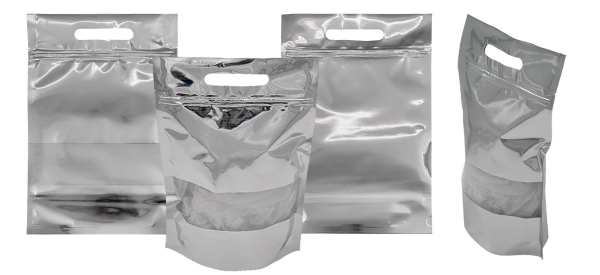 پاکت متالایز پنجره دار